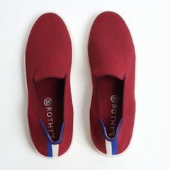 Rothy - Women - Slip On Sneaker - Garnet Red