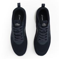 Saifeinu - Men's FlexRun Comfort Shoes – Navy (Free Socks & Laces)