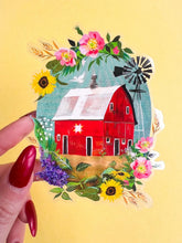 Barn Clear Sticker