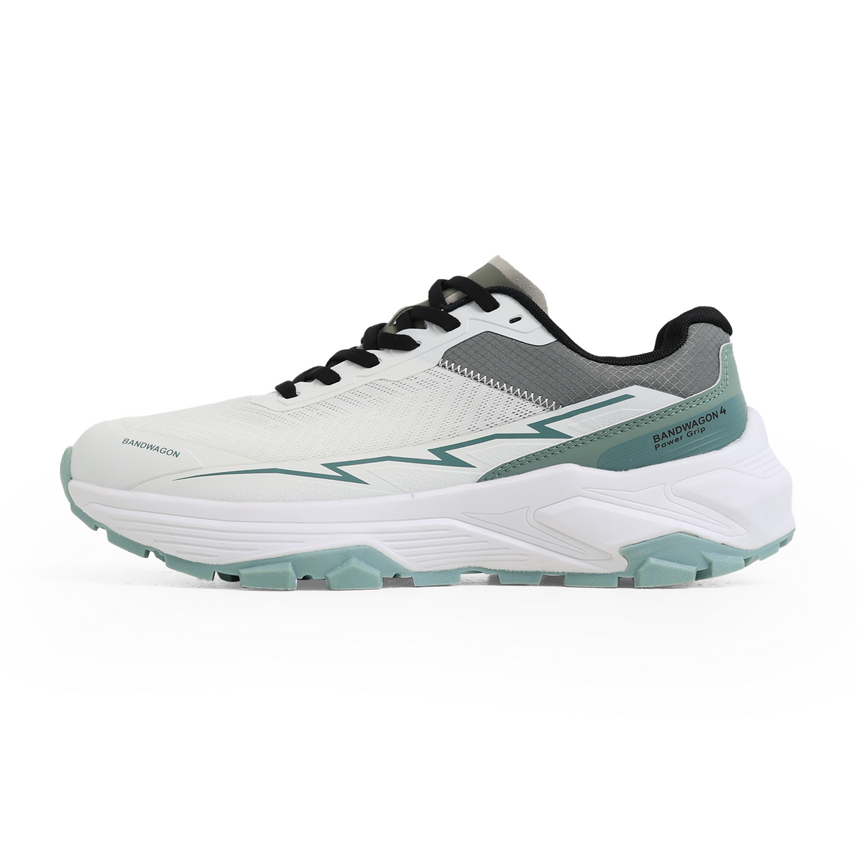 Saifeinu - Men's FlexRun Comfort Shoes – White & Green