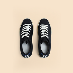 Rothy - Lace Up Sneakers - Black