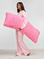 Oversized Plush Full Body Pillow – Soft, Cozy & Machine-Washable Cover
