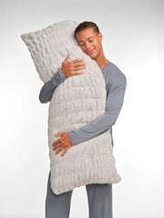 Oversized Plush Full Body Pillow – Soft, Cozy & Machine-Washable Cover