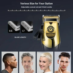 Professional Blonde Hair Clipper & Trimmer Kit