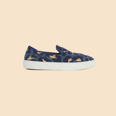Rothy - Women - Slip On Sneaker - Animal Print - Blue