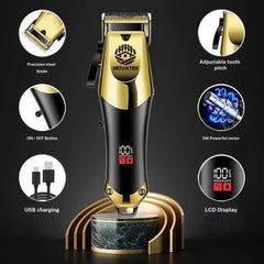 Professional Blonde Hair Clipper & Trimmer Kit