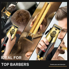 Professional Blonde Hair Clipper & Trimmer Kit
